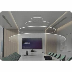 Yealink CS10-D 2-way Ceiling Mountable Speaker - White - 145 mm - 28 mm - 100 Hz to 20 kHz - 8 Ohm