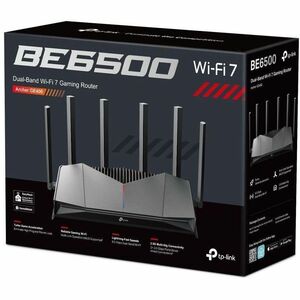 TP-Link Archer GE400 Wi-Fi 7 IEEE 802.11be Ethernet Wireless Router - Dual Band - 2.40 GHz ISM Band - 5 GHz UNII Band - 6 