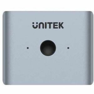 Unitek V1163A Video Switchbox - Cable - 8K - 2 Input Device - 1 Display - 1 x USB - 2 x HDMI In - 1 x HDMI Out