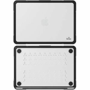 Strike MacBook Neo Hardshell Case (Black) - For Apple Notebook - Black - Scratch Resistant, Drop Resistant, Wear Resistant