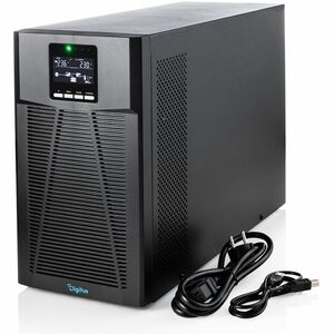 Digitus Double Conversion Online UPS - 2 kVA/2 kW - Turm, Desktop - 4 Stunde(n) Aufladen - 230 V AC, 120 V AC Eingang - 20