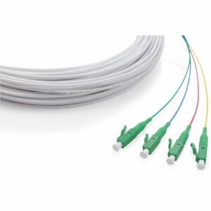 Digitus 30 m Glasfaser Netzwerkkabel - 1 Stück - Cable for Netzwerkgerät - LSZH, LSOH - Single-mode - 9/125 µm - Weiß