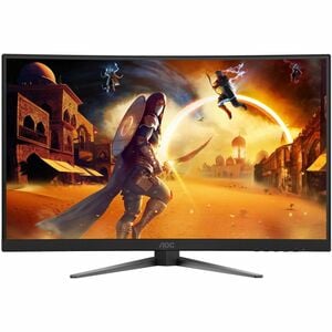 Monitor LED da gioco AOC C27G4Z2 685,8 mm (27") Classe Full HD Schermo curvo - 16:9 - Nero, Rosso - 68,6 cm (27") Viewable