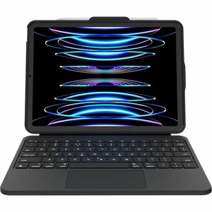 DEQSTER Prime Keyboard/Cover Case (Folio) for 33 cm (13") Apple iPad Air 13 (2024), iPad Air 13 (2025) Tablet - Black - Sp