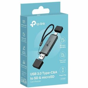 TP-Link UA430D Flash Drive/Flash Card Reader - USB 3.0 Type C - 1.95 TB Flash Drive - microSD, SD, SDHC, SDXC, microSDHC -