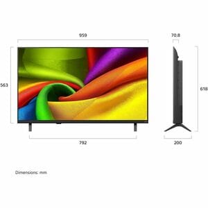 43NU850B6LA 3840X2160 60HZ TV 4 HDR10 A7 AI PROCESSOR 4K GEN8 WE