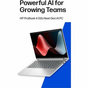 HP ProBook 4 G2a 35.6 cm (14") Notebook - WUXGA - AMD Ryzen AI 7 Ryzen AI 400 450 - 16 GB - 512 GB SSD - Pike Silver Alumi