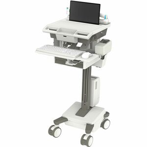 Ergotron Mosaic Laptop Cart - 2-Tiers - 5 Drawer (2x3)