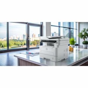 HP 355sdnw Wired & Wireless Laser Multifunction Printer - Monochrome - Copier/Printer/Scanner - 1200 x 1200 dpi Print - Au