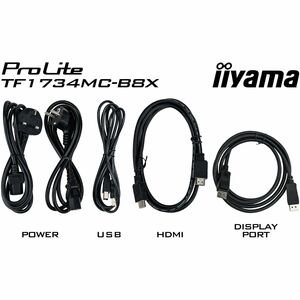 iiyama ProLite TF1734MC-B8X 17 Zoll Klasse Open-Frame-LED-Touchscreen-Monitor - 5:4 Format - 5 ms Reaktionszeit - 43,2 cm 