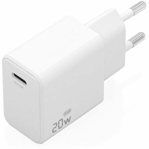 GAN CHARGER 20W 1XUSB-C PD3.0 WHITE