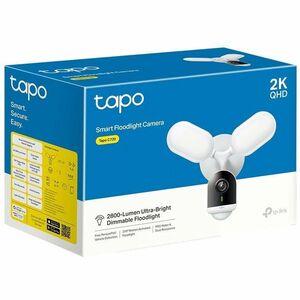 Tapo C720 4 Megapixel Indoor/Outdoor 2K Network Camera - Colour - Floodlight - 29.87 m Colour Night Vision - H.264 - 2560 