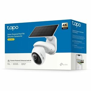 Tapo C660 8 Megapixel Outdoor 4K Network Camera - Colour - 1 - 12 m Infrared/Color Night Vision - 3840 x 2160 - 4 mm Fixed