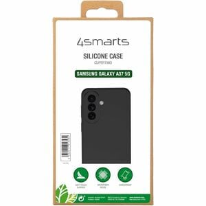 4smarts Cupertino Hülle für Samsung Galaxy A37 5G Smartphone - Schwarz - Retail - Schmutzabweisend, Staubfest, Kratzfest, 
