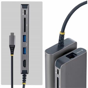 StarTech.com USB 3.2 Type C Docking Station for Notebook, MacBook, Mobile Workstation, Workstation - Charging Capability -