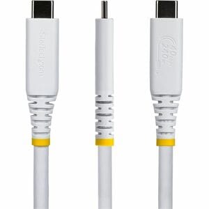 StarTech.com 1 m USB4 A/V/Power/Data Transfer Cable - 1 - Cable for Display, Workstation, Dock, MacBook, Wall Charger - Fi