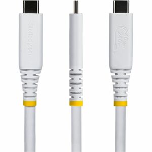 StarTech.com 50 cm USB4 A/V/Power/Data Transfer Cable - 1 - Cable for Display, Workstation, Dock, MacBook, Wall Charger - 