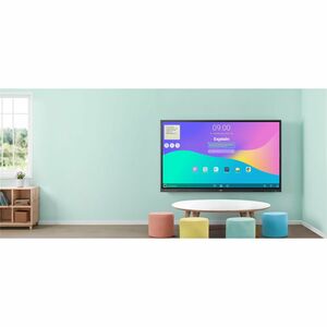 BenQ RE7505A 1905 mm 4K UHD LCD Collaboration Display - 8 GB - 3840 x 2160 - 2160p - Android 16