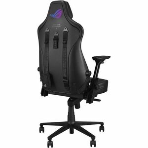 ASUS ROG Courser SL302 Gaming Chair - 4D Armrests - 90-155° Recline - 136kg Max Load - Magnetic Headrest, Lumbar Support -