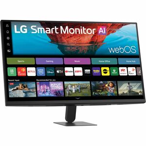 LG UltraFine 32U701SB-B 32" (81.3 cm) Class 4K UHD Smart LCD Monitor - 32" (81.3 cm) Viewable - 3840 x 2160 - Speakers - T