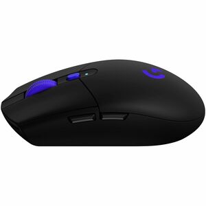 Logitech G G304 X 游戏鼠标 - 无线电频率 - C型 USB - 黑 - PC, Mac - 有线/无线 - 2.40 GHz - 可充电 - 25600 dpi