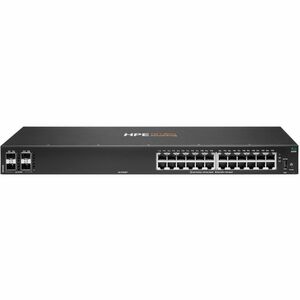 Aruba CX 6000 24 Ports Manageable Ethernet Switch - Gigabit Ethernet - 10/100/1000Base-T - 2 Layer Supported - 4 SFP Slots