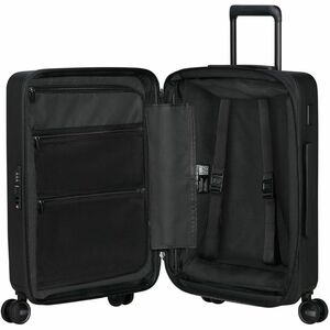 Samsonite Restackd Travel/Luggage Case (Suitcase) for 26.7 cm (10.5") to 39.6 cm (15.6") Travel - Black - Scratch Resistan