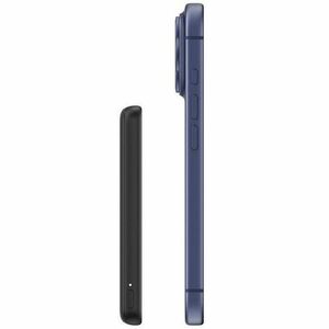 Belkin BoostCharge Power Bank - Black - For Qi2-enabled Device, iPhone - 5000 mAh - 20 W - USB Type-C Connector - 1 x USB 