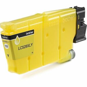 Brother LC528XLY Original Ultra High Yield Inkjet Ink Cartridge - Single Pack - Yellow - 1 Pack - 10,000 pages