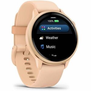 Garmin vívoactive 6 Smart Watch - Metallic Pink Dawn Body Color - Heart Rate Monitor - Sleep Monitor, Text Messaging, Emai
