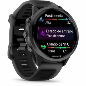 Garmin Forerunner 570 Smart Watch - 47 mm Case Height - Black Body Color - Aluminium Body Material - Speaker, Phone, Sleep