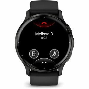 Garmin Venu 3 Smart Watch - 45 mm Case Height - 45 mm Case Width - Slate, Black Case Color - Black Band Color - Stainless 