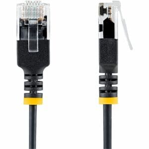 StarTech.com 1.50 m Category 6a Network Cable - 1 - Cable for Network Device, Switch, Rack Server, Patch Panel - First End