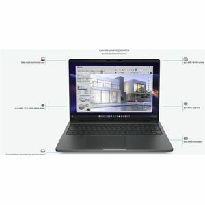 Dell Pro Precision 5 16 PW516261 - 16in FHD+ (1920x1200) - Ultra 7 366H - 32GB RAM - 1TB SSD - RTX Pro 500 6GB - Windows 1