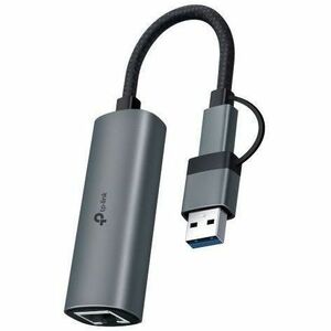 TP-Link UE310C Gigabit Ethernet Adapter for Nintendo Switch - USB 3.0 Type C - 1000 Mbit/s Data Transfer Rate - 1 Port(s) 