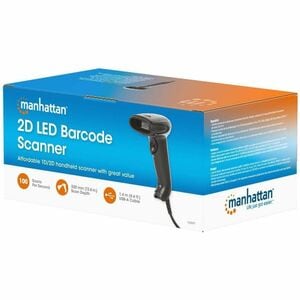 Contact CCD Handheld Barcode Scanner, USB, 60mm Scan Width, Cable 152cm, Max Ambient Light 5,000 lux (sunlight), Black, Th