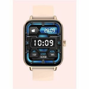 Carneo Versa HR+ Smart Watch - Rose Gold Body Color - Tempered Glass Body Material - Pedometer - Phone, Text Messaging, Mu
