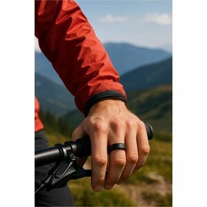 Carneo Smart Ring - Finger Wearable - Titanium Black - Near Field Communication - Scratch Resistant, Water Resistant, Wate