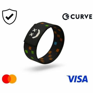 Carneo Smart Band - Boy - Black Band Color - Nylon Band Material - Near Field Communication - 20 mm - Water Proof, Water R