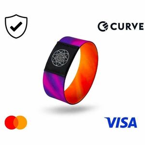 Carneo Smart Band - Girl - Purple, Orange Band Color - Nylon Band Material - Near Field Communication - 20 mm - Water Proo