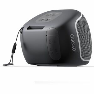 Carneo OfficeDragon 2 Portable Bluetooth Speaker System - 5 W RMS - Black - 280 Hz to 16 kHz - Battery Rechargeable - USB - 1