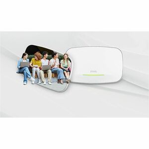 ZYXEL WBE530 Tri Band Wi-Fi 7 IEEE 802.11 a/b/g/n/ac/ax/be 11 Gbit/s Wireless Access Point - White - 2.40 GHz, 5 GHz, 6 GH