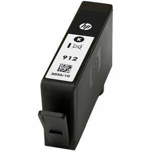 HP 912 Original Standard Yield Inkjet Ink Cartridge - Black - 1 Pack - 250 pages