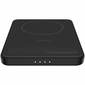 Belkin BoostCharge Stromspeicher - Schwarz - für Qi2-fähiges Gerät, iPhone, MagSafe-fähiges Gerät, AirPod, Android-Gerät, 