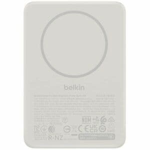 Belkin BoostCharge Stromspeicher - Sand - für Qi2-fähiges Gerät, iPhone, MagSafe-fähiges Gerät, AirPod, Android-Gerät, Sma