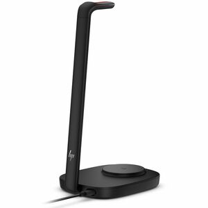 Poly Kabelloser Ladeständer - 25,4 cm Höhe x 14,2 cm Breite x 10,7 cm Tiefe - Desktop - Schwarz - Für Headset, Smartphone 