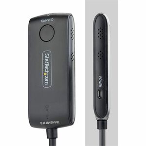 StarTech.com Video Extender Transmitter - Wireless - 1 Output Device - 20.12 m Range - 2 x USB - 3840 x 2160 Video Resolut