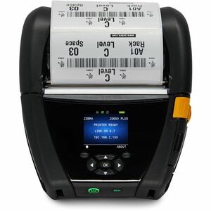 DT Printer ZQ620 Plus 3/72mm Healthcare English Trad Chinese Korean fonts Wi-Fi 6 Dual 802.11AX / BT5.3 Linered platen 0.7