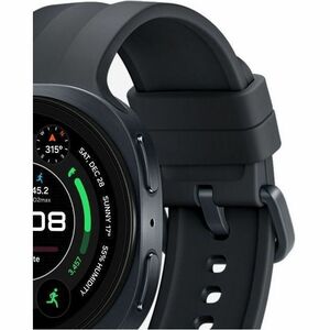 Samsung Galaxy Watch9 SM-L340 Smartwatch - 42,70 mm Case Height - 40,40 mm Case Width - Graphit Body Color - Schwarz Band 