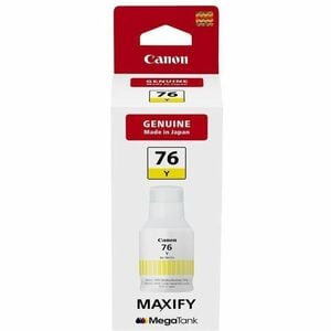 Canon GI-76 Y Original Inkjet Ink Cartridge - Yellow Pack - 14000 Pages